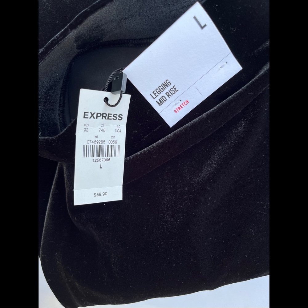 NWT Velvet Mid-Rise Legging - Picture 9 of 13